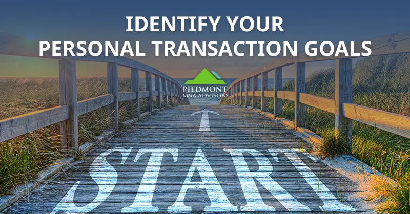 Identify Your Personal Transaction Goals